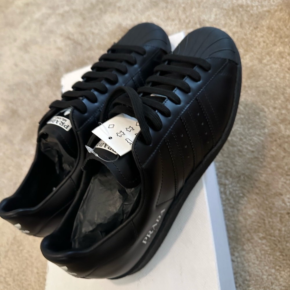 Prada x Superstar Adidas- Core Black